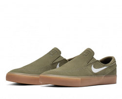 Nike SB - Stefan Janoski Slip RM (Medium Olive/White)