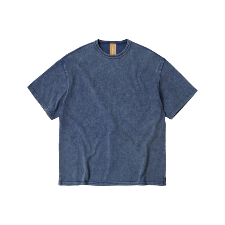 FrizmWORKS - OG Vintage Dyeing Half Tee (Washed Navy)