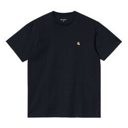 Carhartt WIP - S/S Chase T-Shirt (Dark Navy/Gold)