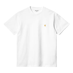 Carhartt WIP - S/S Chase T-Shirt (White/Gold)