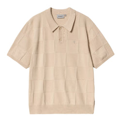 Carhartt WIP - S/S Checker Polo (Fleur De Sel)