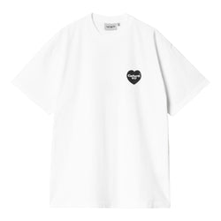 Carhartt WIP - S/S Heart Bandana T-Shirt (White / Black)
