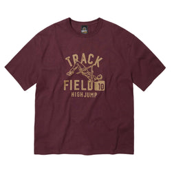 FrizmWORKS - T&F High Jump T-Shirt (Burgundy)