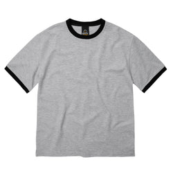 FrizmWORKS - Terry Ringer Half T-Shirt (Gray)
