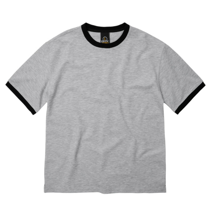 FrizmWORKS - Terry Ringer Half T-Shirt (Gray)