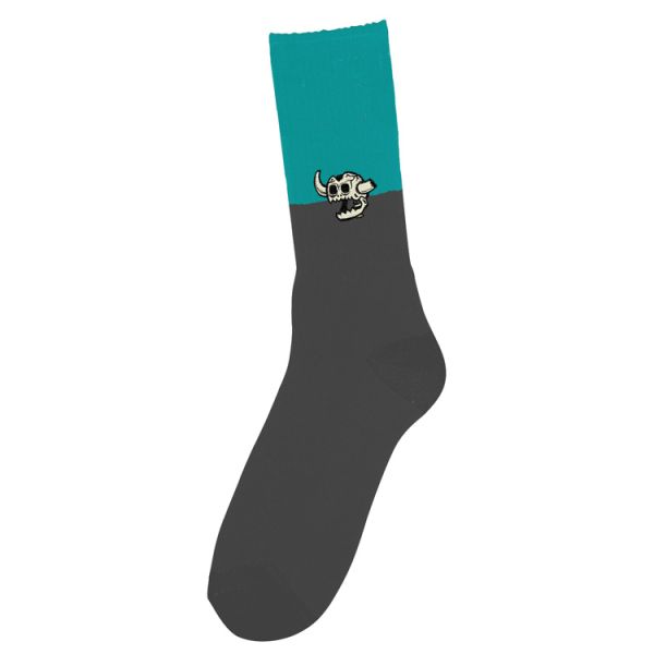 Toy Machine - Dead Monster Split Sock (Teal)