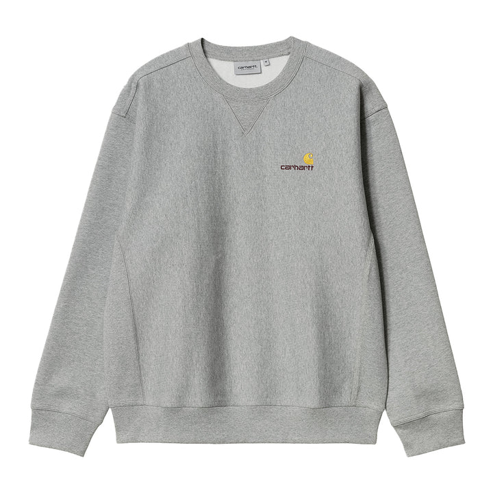 Carhartt WIP - American Script Sweatshirt (Grey Heather)
