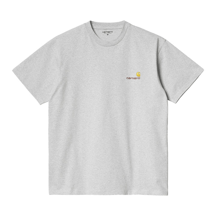 Carhartt WIP - S/S American Script T-Shirt (Ash Heather)