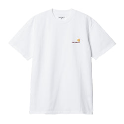 Carhartt WIP - S/S American Script T-Shirt (White)