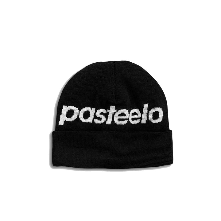 Pasteelo - Jacquard Knit Beanie (Black)