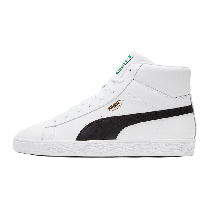 Puma - Basket Mid XXI (Puma White/Puma Black)