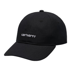 Carhartt WIP - Canvas Script Cap (Black/White)