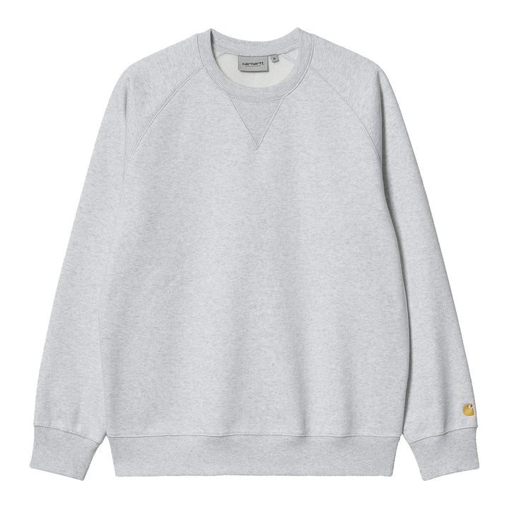 Carhartt WIP - Chase Sweatshirt (Ash Heather/Gold)