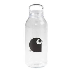 Carhartt WIP - Logo Water Bottle (Clear)