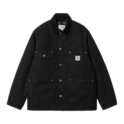 Carhartt WIP - OG Chore Coat (Black/Black Aged Canvas)
