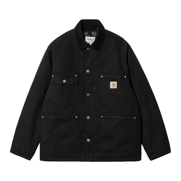 Carhartt WIP - OG Chore Coat (Black/Black Aged Canvas)