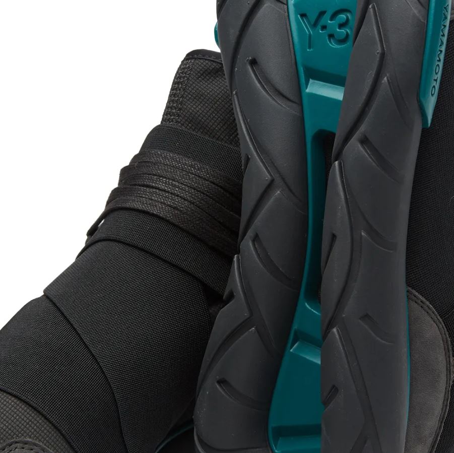 Y-3 - Qasa High (Charcoal / Core Black)