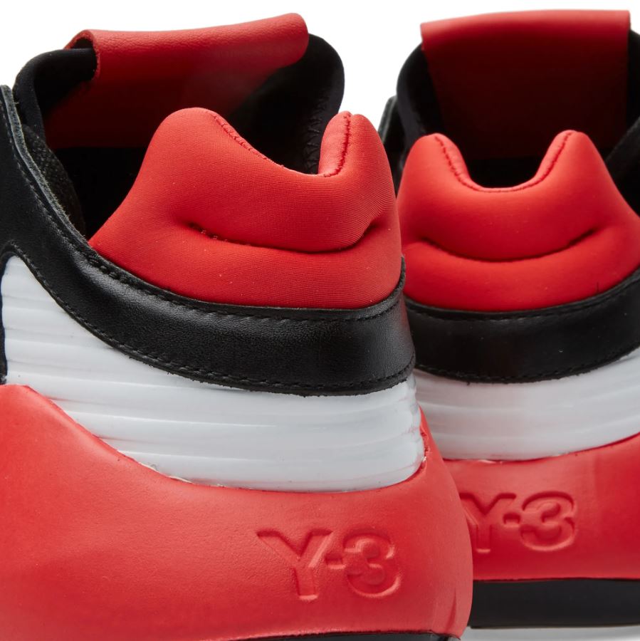 Y-3 - Qasa Racer Boost (Royal Red/Black & White)