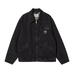 Carhartt WIP - Rider Jacket (Black Stone Washed)