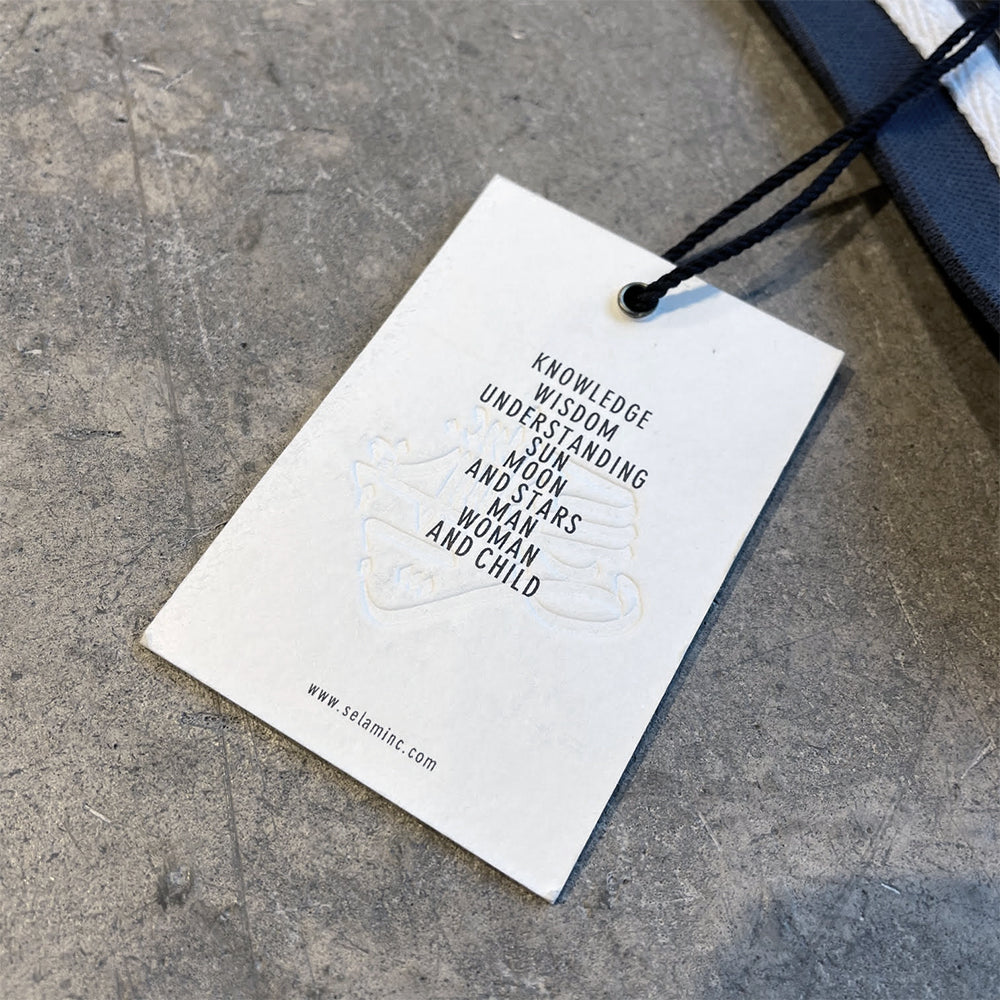 Selam Inc. - OG Raglan Crewneck Sweater (Blue/Acid Green)