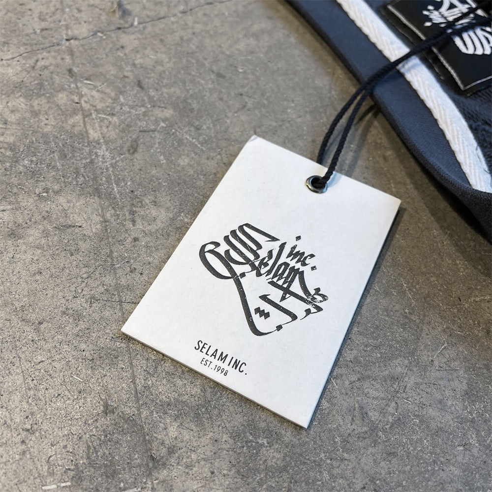 Selam Inc. - OG Raglan Crewneck Sweater (Blue/Acid Green)