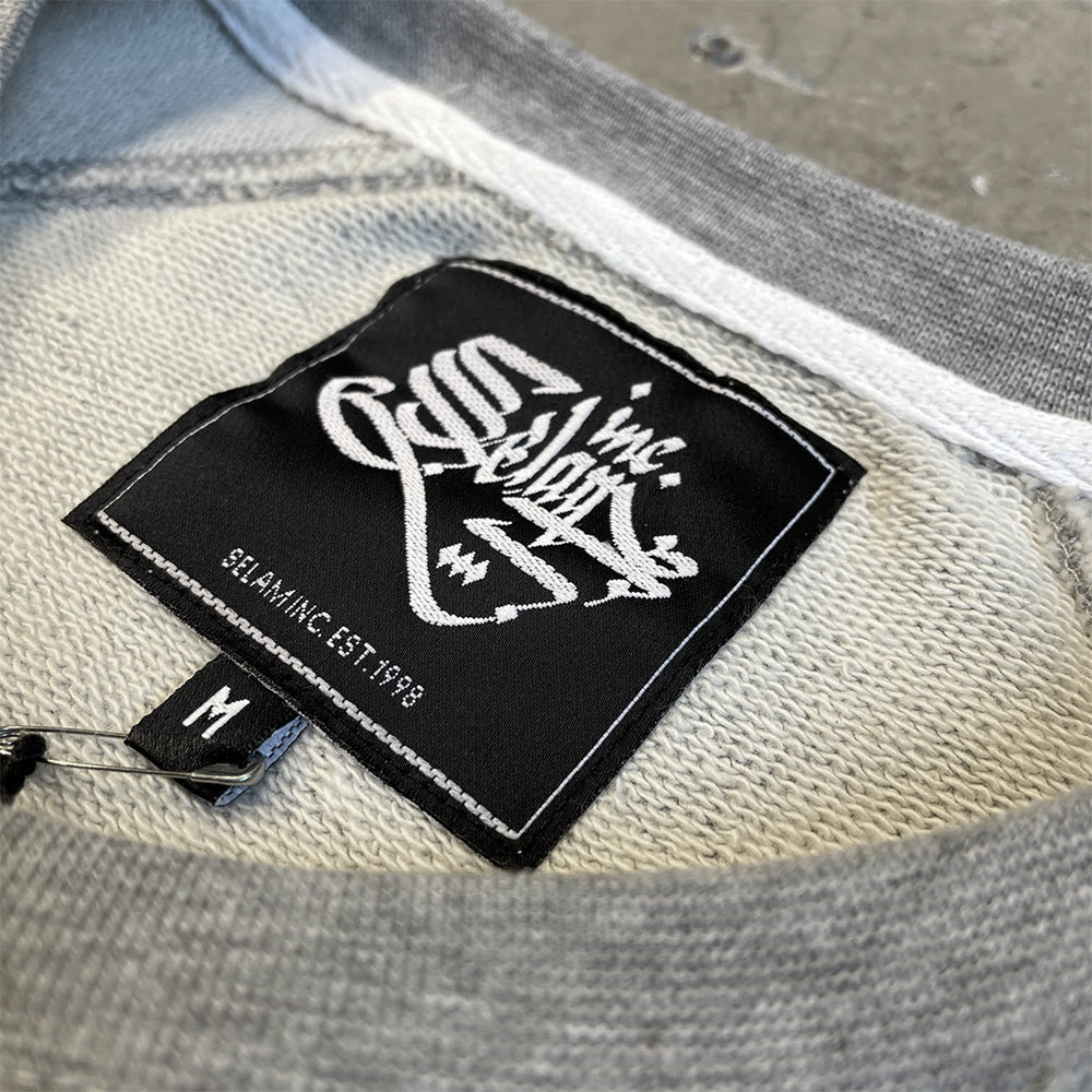 Selam Inc. - OG Raglan Crewneck Sweater (Heather Grey)