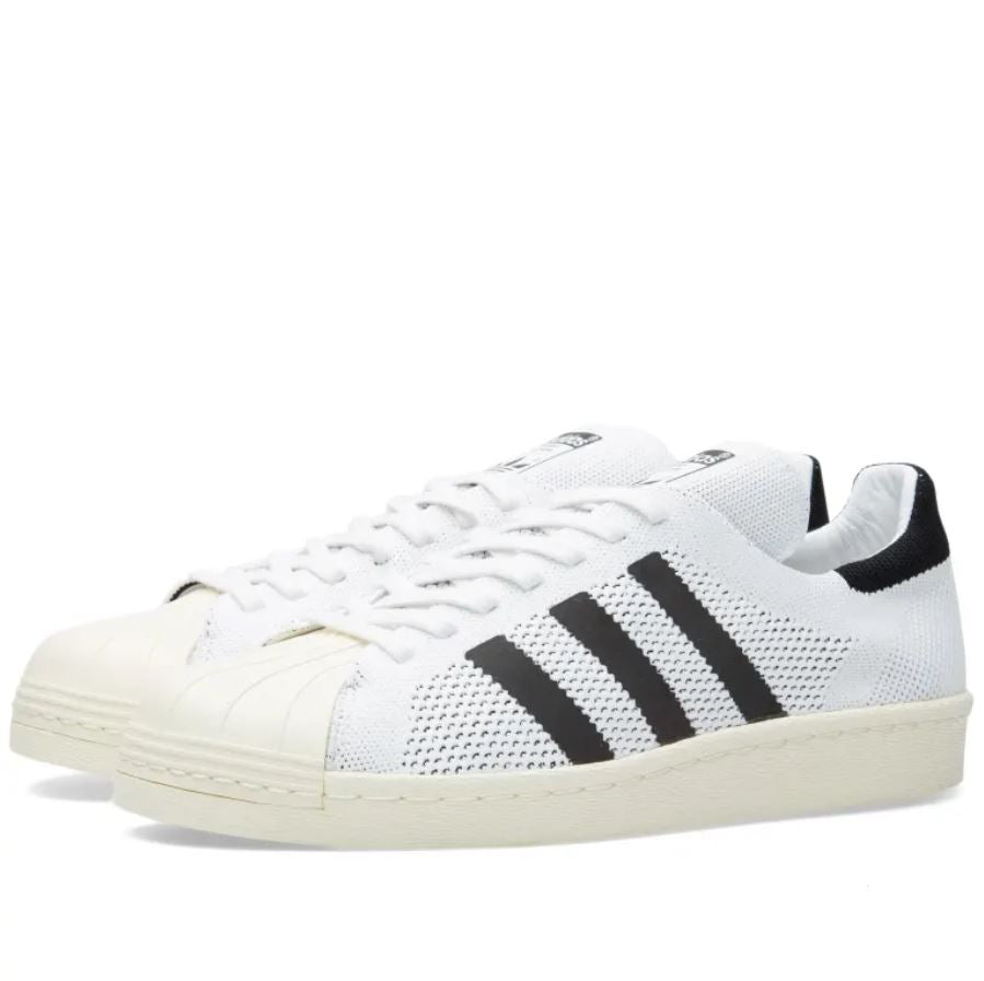 Adidas - Superstar 80s Primeknit (White/Core Black) Hiatus Store Adidas - Superstar 80s Primeknit (White/Core Black) Hiatus Store