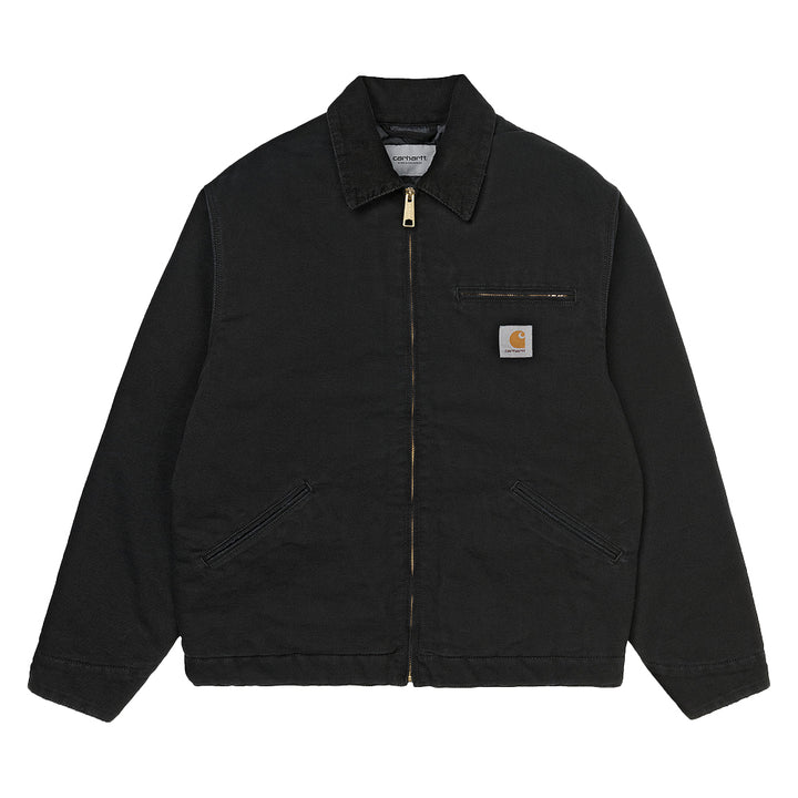 Carhartt WIP - OG Detroit Jacket (Black/Black Aged Canvas)