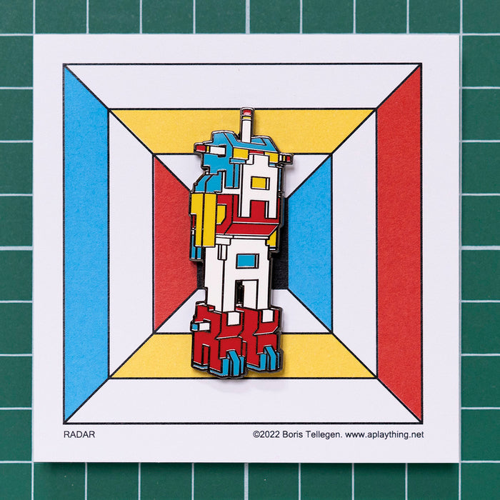 AplayThing - RADAR Pin (Color)