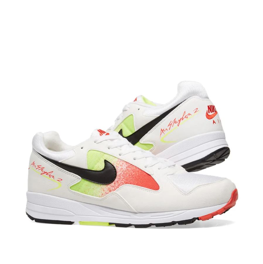 Nike - Air Skylon 2 (White/Black/Volt & Red)